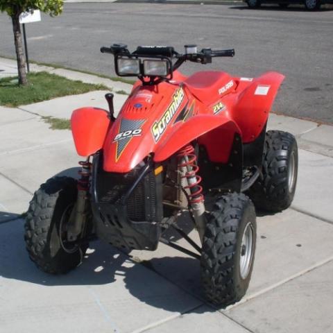 01 Polaris Scrambler 500 2x4 Massfx