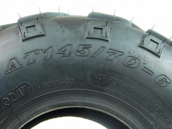 145x70-6 MASSFX, 145x70-6, Go-Kart, Tires, Size