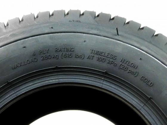 16x6.5-8 MASSFX, 16x6.5-8, Go-Kart, Tires, Max Load
