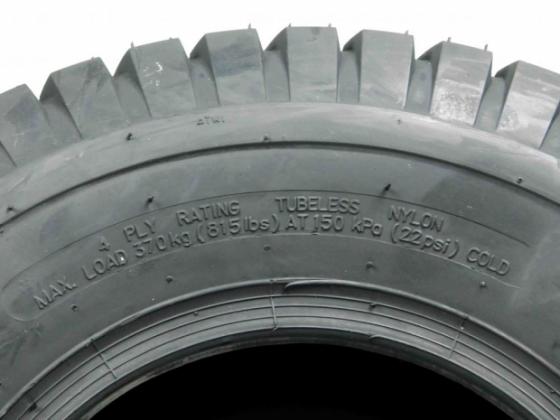 MASSFX, 18x8.5-8, Lawn Mower, Tires, Max Load