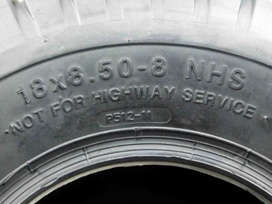 18x8.5-8 MASSFX, 18x8.5-8, Golf Cart, Tires, Size