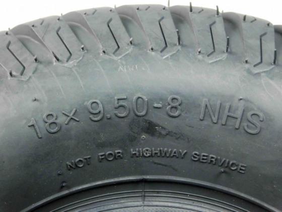18x9.5-8 MASSFX, 18x9.5-8, Golf Cart, Tires, Size