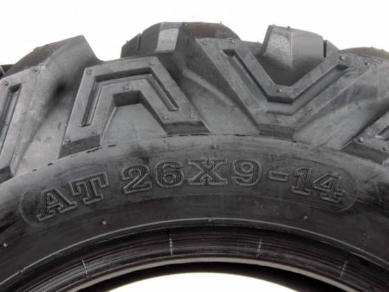 MASSFX 26x9-14 MASSFX 26x9-14 Single ATV Tire Size